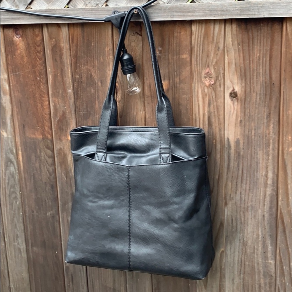 SOLD: Madison West Leather Tote